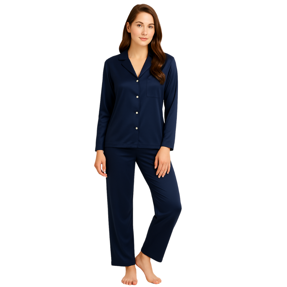 Skin Protecting, 100% Natural Mulberry Silk, Luxury Pajamas for Women - SilkyBerries