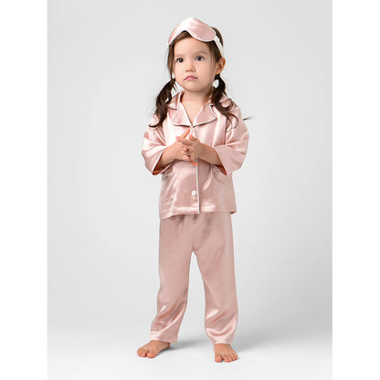 Skin Protecting, 100% Natural Mulberry Silk, Luxury Pajamas for Children